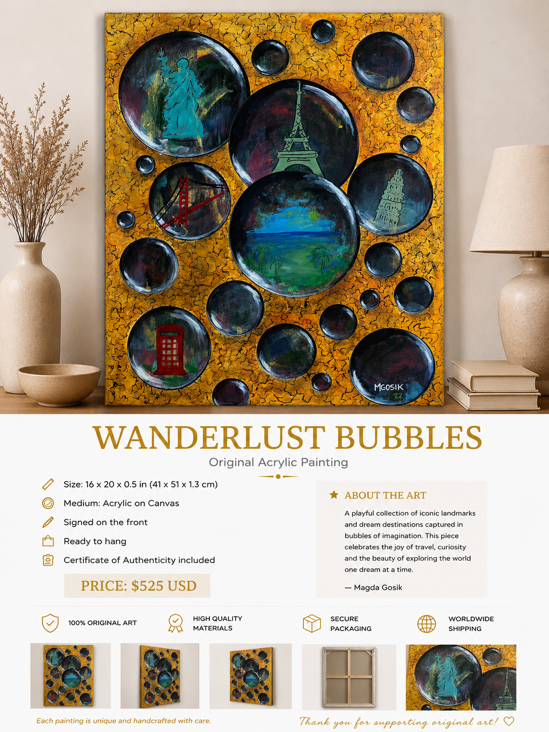 WANDERLUST BUBBLES